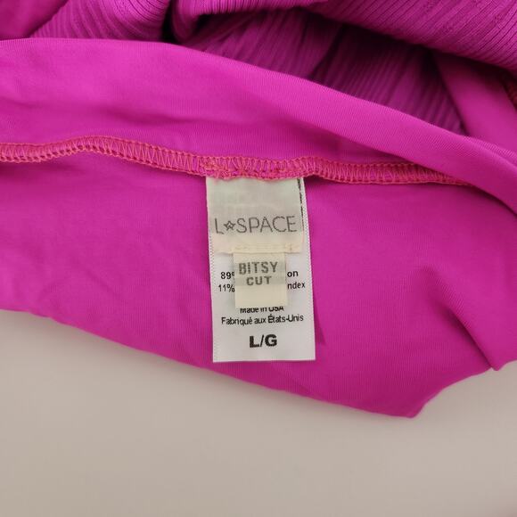 L*Space Pink Bikini Bottom - Picture 4 of 5